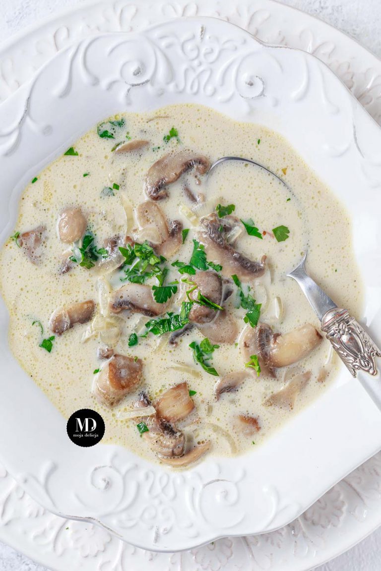 Zupa pieczarkowa, Prosta zupa z pieczarek, Przepis na zupę pieczarkową